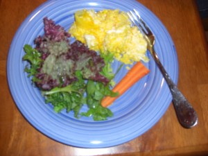 Heaven on a blue plate!