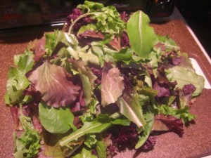 yummy mixed lettuce